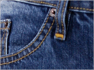Comycom Bootcut Jeanshose Detail