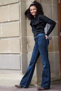 Damen Bootcut Jeans »BREAK«