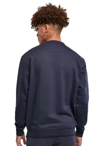 Herren Basic Sweatshirt navy blau