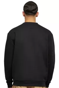 Herren Basic Sweatshirt schwarz