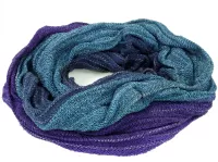 Loop Schal blau-violett One size