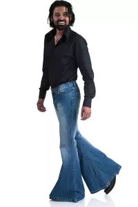 Herren Jeans Mega Schlaghose »STAR USED«