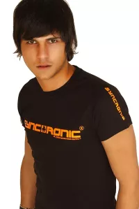 Syncronic Logo Clubstyle Shirt Neon Orange