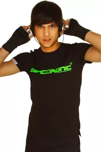 Syncronic Logo Clubstyle Shirt Neon Grün