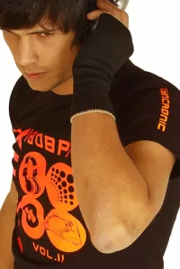 Syncronic Rave Shirt Remix Neon Orange