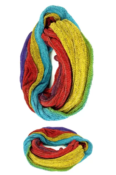 Mehrfarbiger Loop Schal